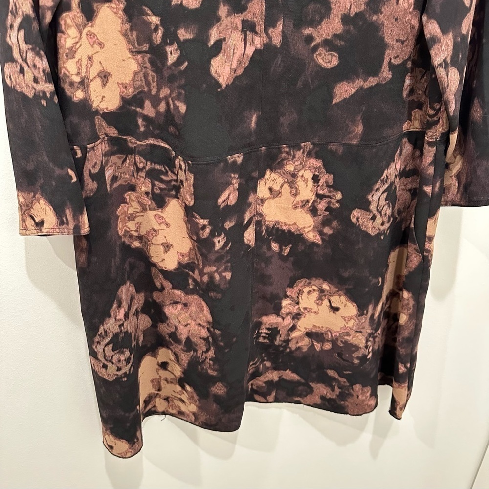 Aritzia Wilfred Myosotis Abstract Floral Dress - Picture 8 of 12